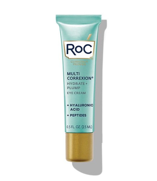 RoC Multi Correxion Hydrate + Plump Eye Cream with Hyaluronic Acid, 0.5 OZ