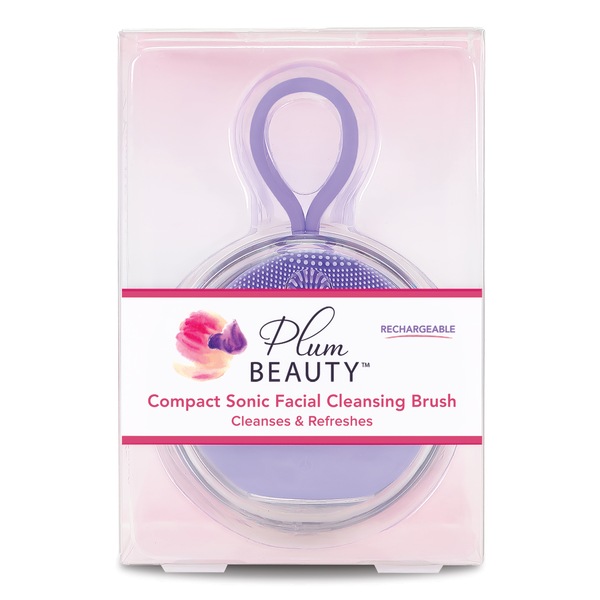 Plum Beauty Compact Sonic Facial Cleansing Brush