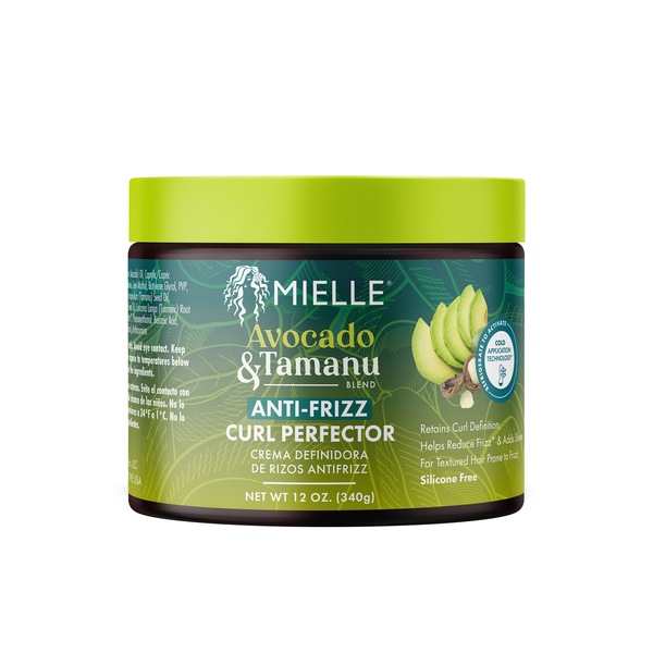 Mielle Avocado & Tamanu Anti-Frizz Curl Perfector, 12 OZ