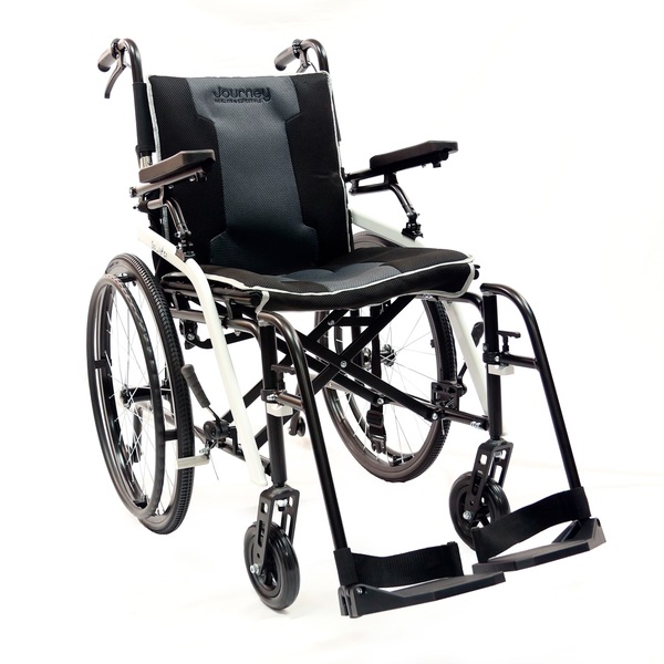 Journey Health and Lifestyle So Lite Folding Wheelchair with Padded Seat