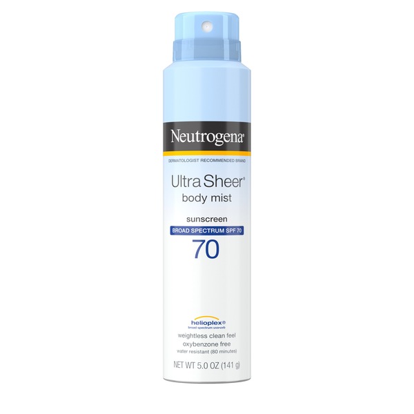 Neutrogena Ultra Sheer Lightweight Sunscreen Spray, 5 oz