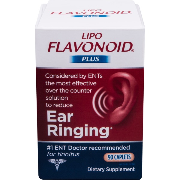 Lipo Flavonoid Plus Ear Ringing Caplets, 90 CT